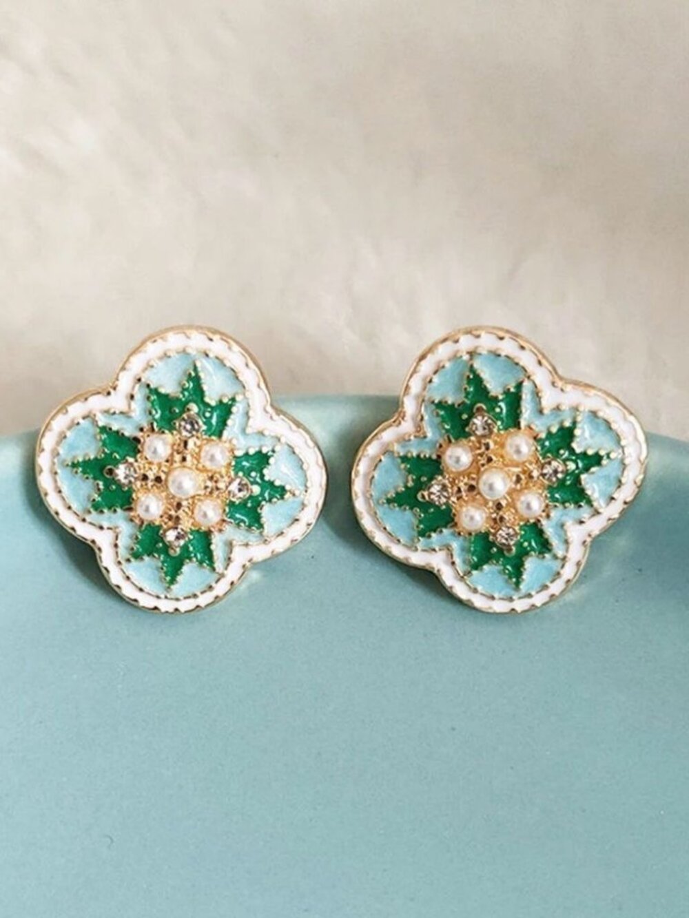 Vintage flowerearrings34
